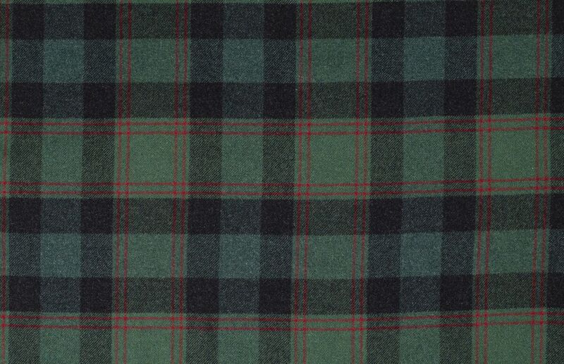 Tartan| Tissu éthique 100% fibres recyclées