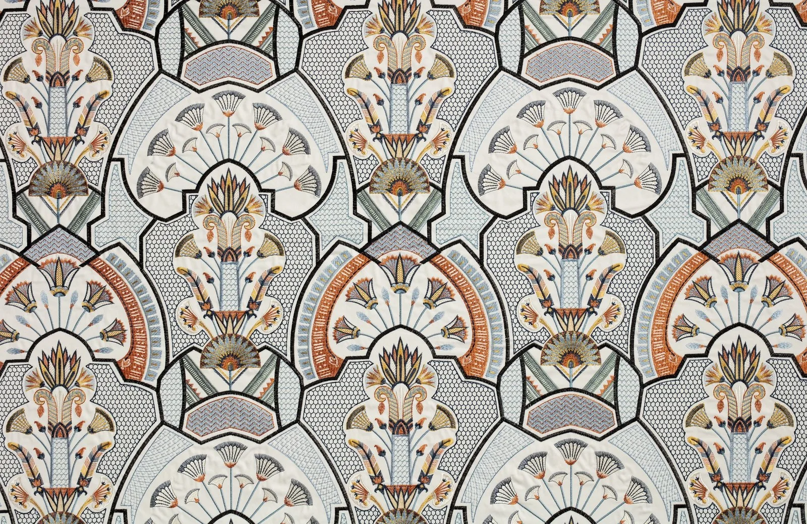 Majestic Multicolore Fond Blanc